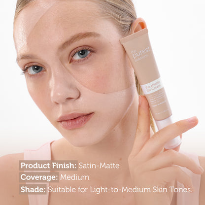 Mattifying BB Cream SPF 50+ for Oily Skin | Light/Medium Shade 40ml