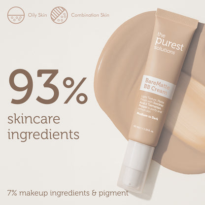 Mattifying BB Cream SPF 50+ 40ml — Oily Skin Medium/Dark