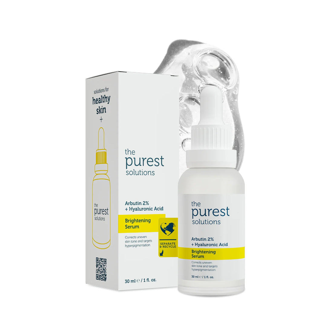 The Purest Solutions Brightening Arbutin Serum 30ml