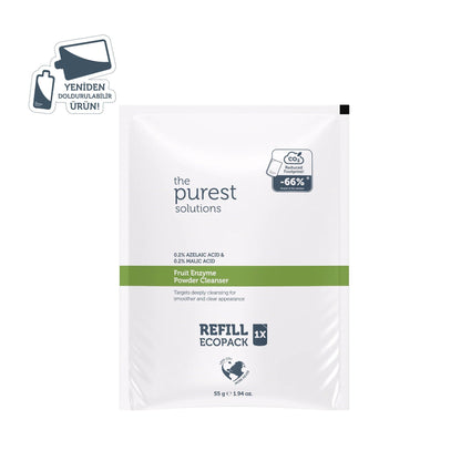 Fruit Enzyme Powder Cleanser 55g — Refill Pack