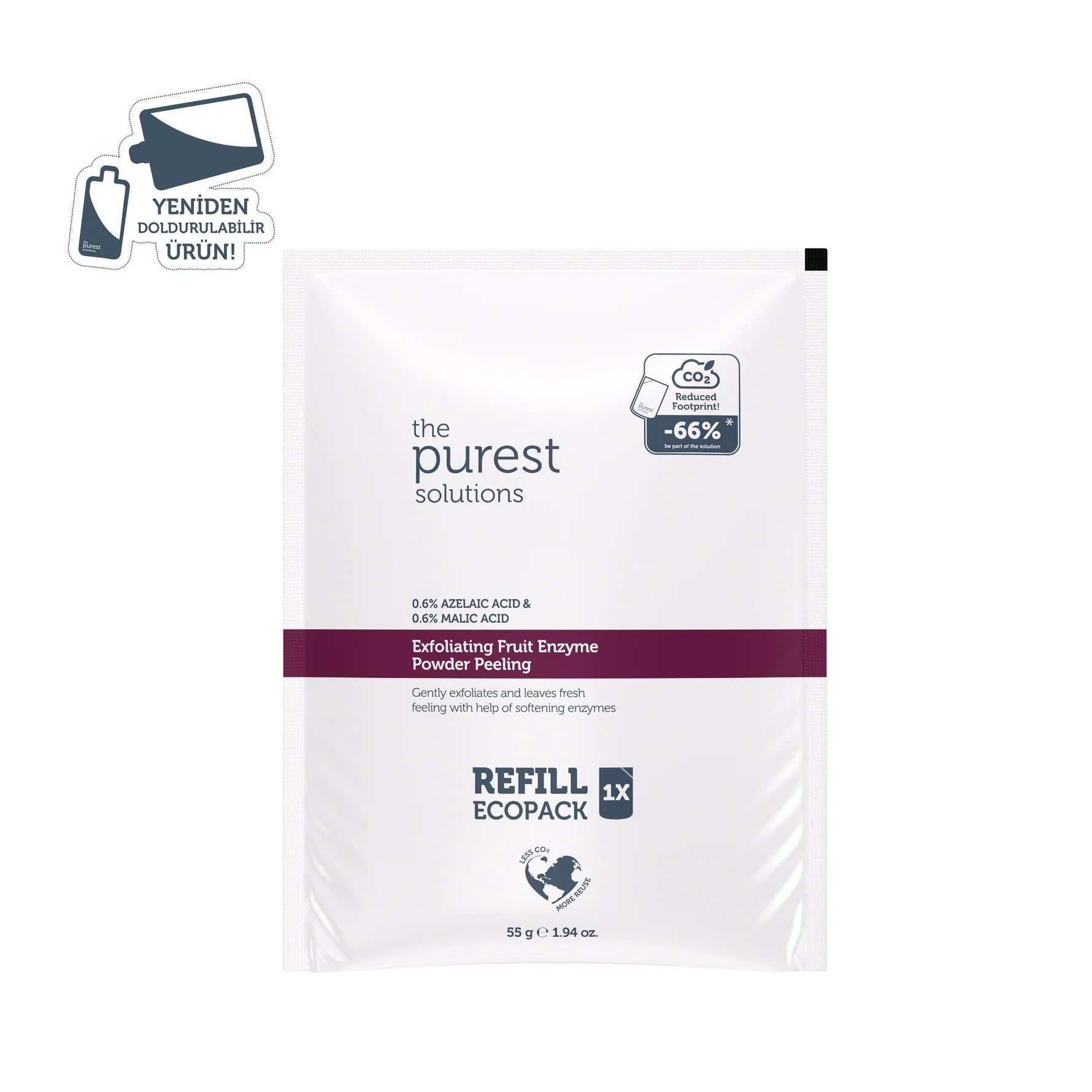 Fruit Enzyme Powder Peeling 55g — Refill Pack