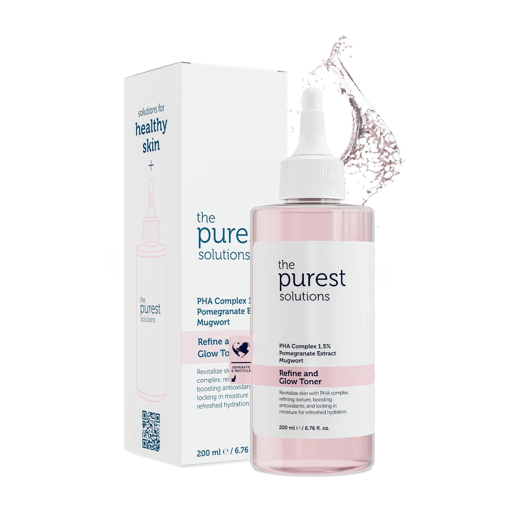 Purifying Brightening PHA Pink Toner 200ml — Sensitive Skin