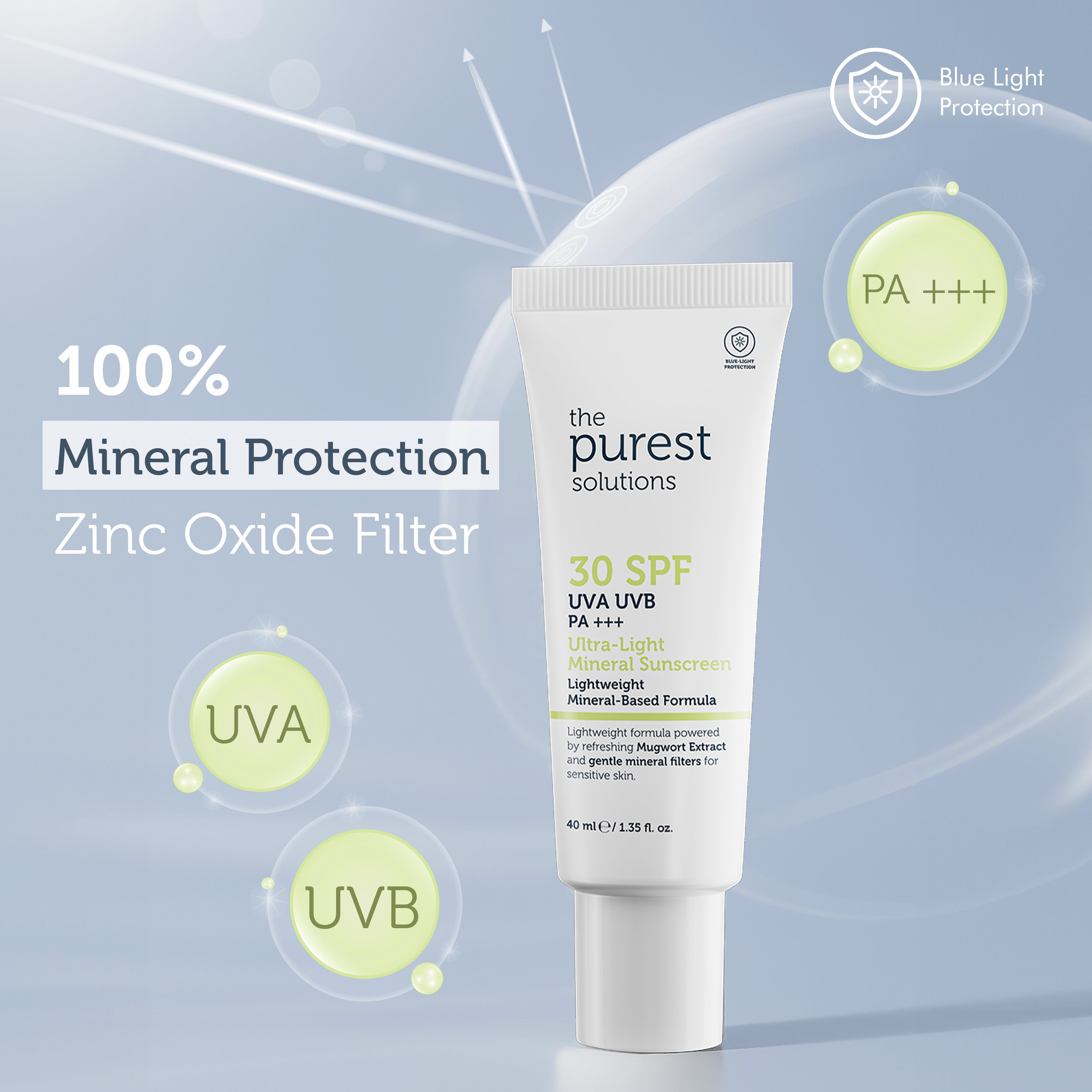 Mineral Filter Sunscreen Cream SPF 30, 40 ml