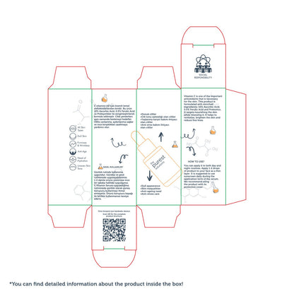 Brightening &amp; Lightening  Vitamin C Serum - 8 ML