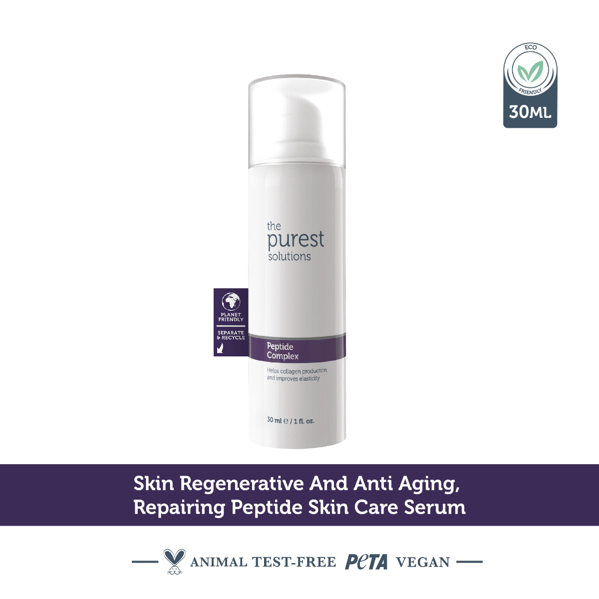 The Purest Solutions Peptide Complex Serum 30ml