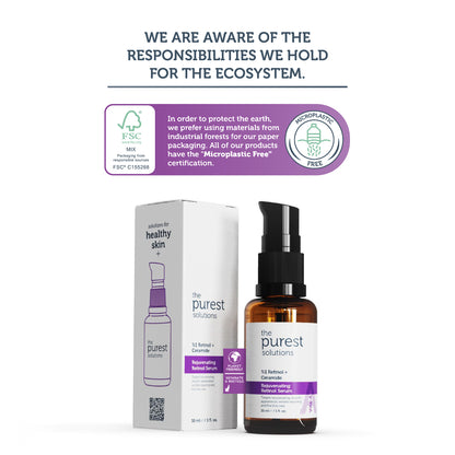 The Purest Solutions Rejuvenating Retinol Night Serum 30ml