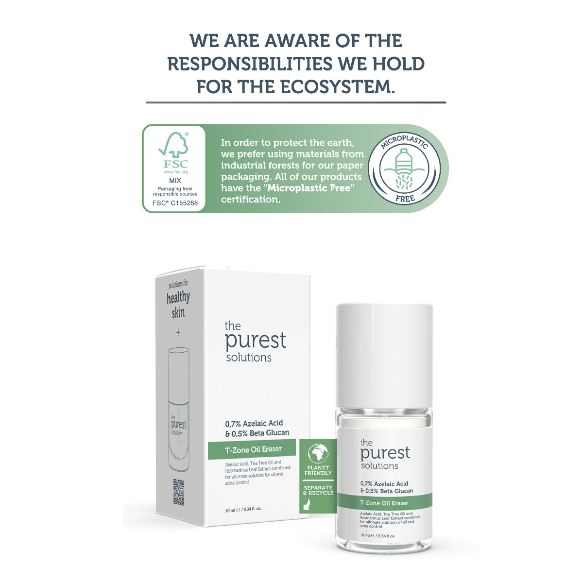 The Purest Solutions T-Zone Oil Eraser 10ml