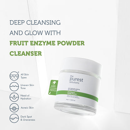 The Purest Solutions Fruit Enzyme Powder Cleanser 55g