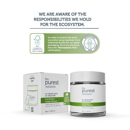 The Purest Solutions Fruit Enzyme Powder Cleanser 55g