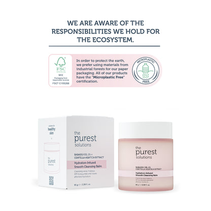 Hydration Infused Smooth Cleansing Balm for Sensitive and Dry Skin 85g