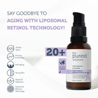 Liposomal Retinol Night Serum 30ml — Gentle Anti-Aging