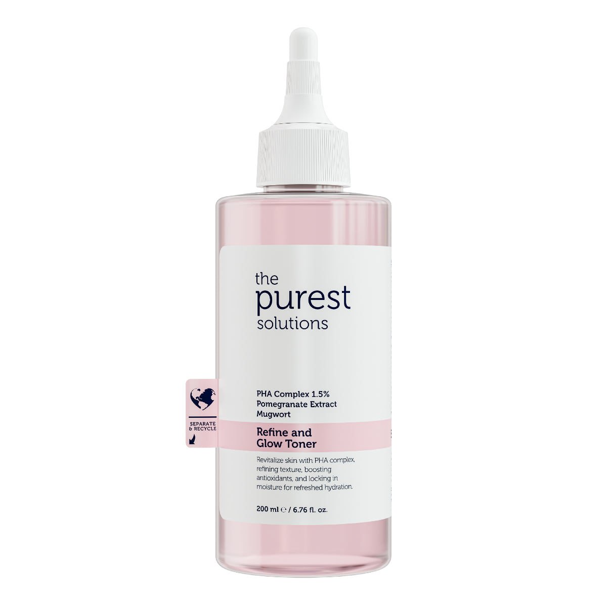 Purifying Brightening PHA Pink Toner 200ml — Sensitive Skin