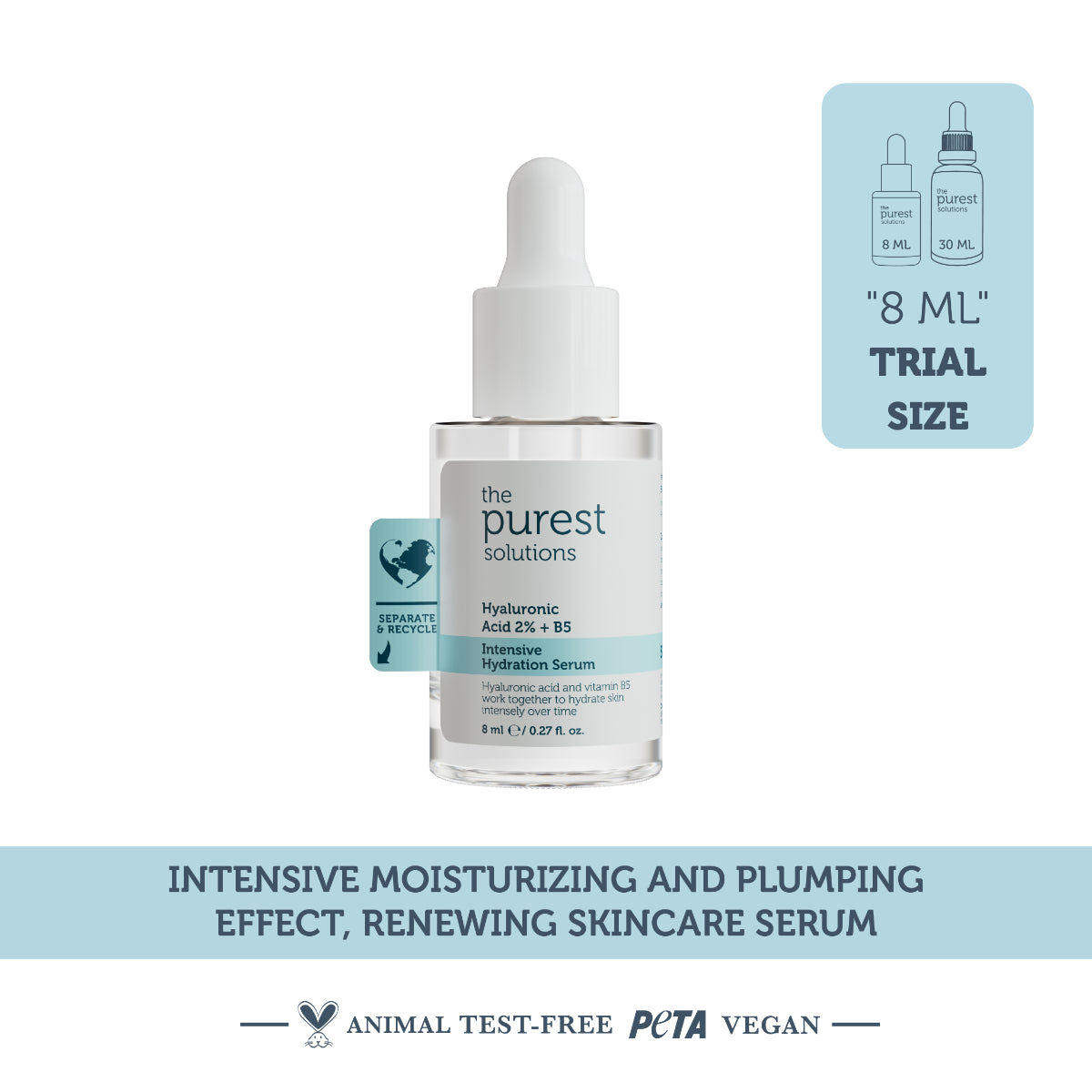 Hyaluronic Acid Serum 8ml — Travel Size