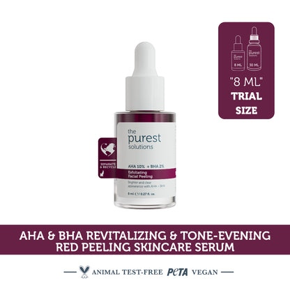 AHA/BHA Red Peeling Serum 8ml — Travel Size