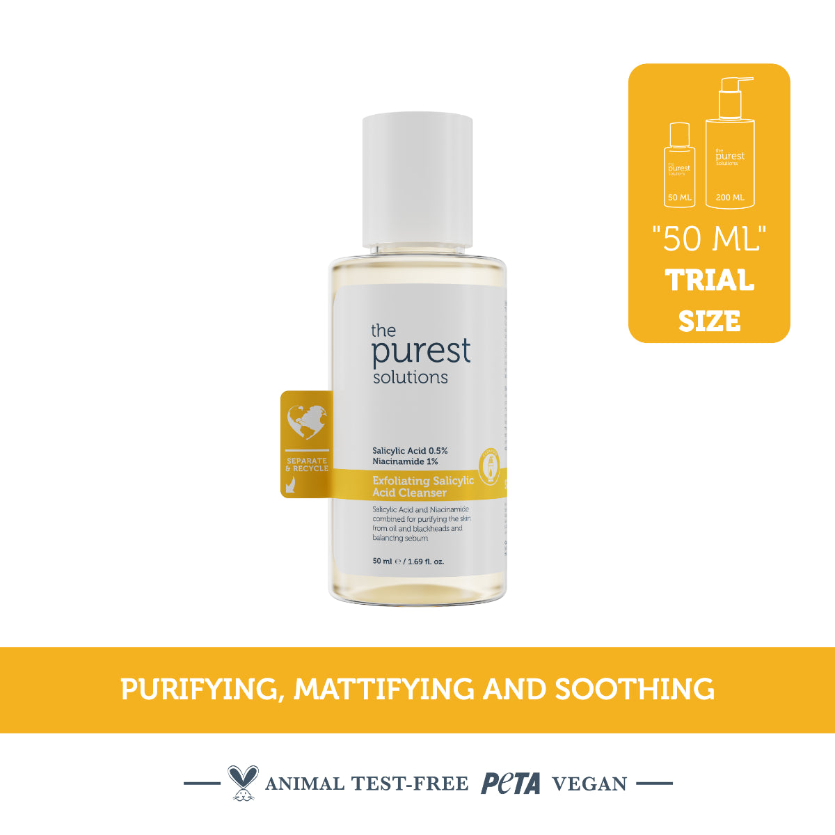 Salicylic Acid Cleanser 50ml — Travel Size