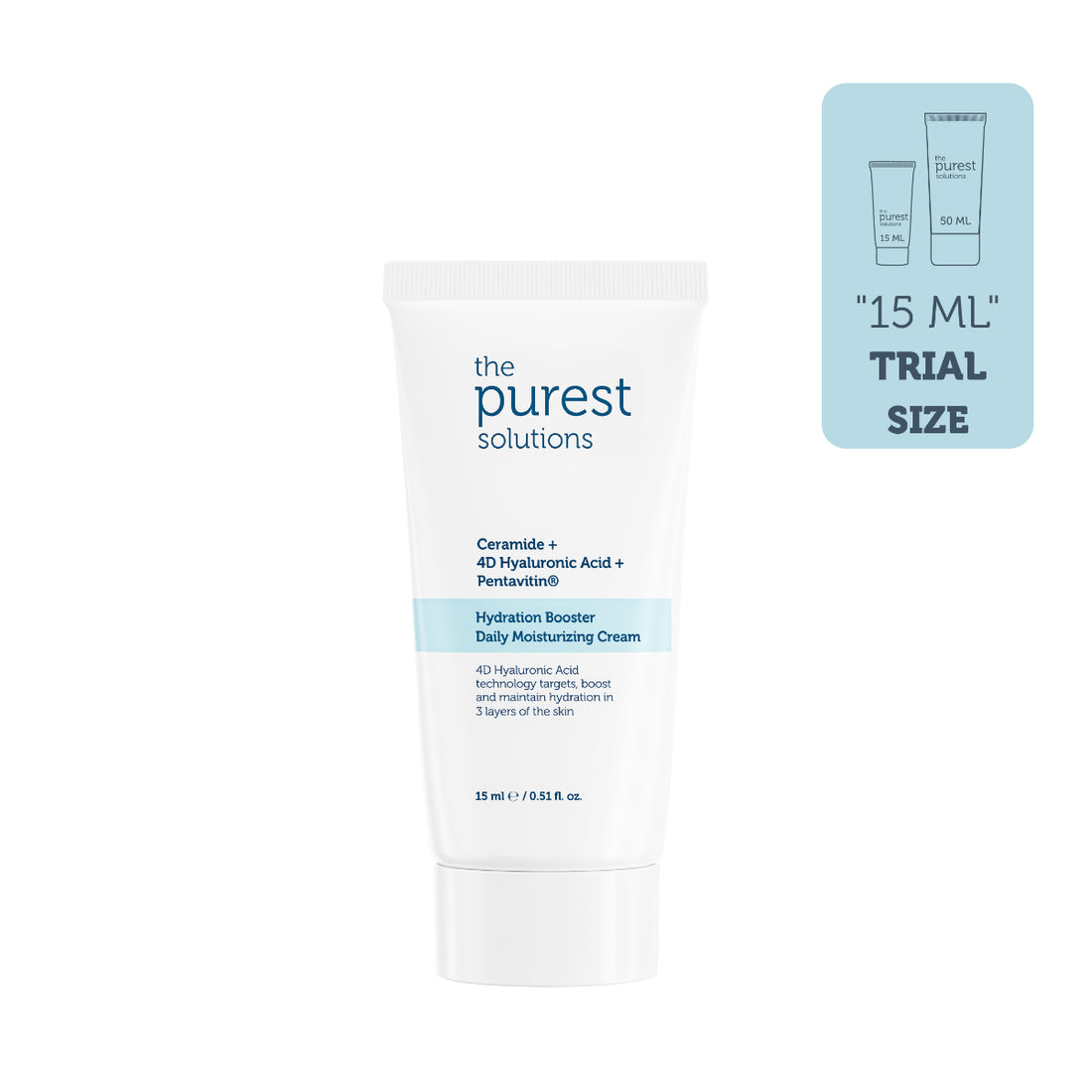 Hydration Booster Moisturizer 15ml — Travel Size