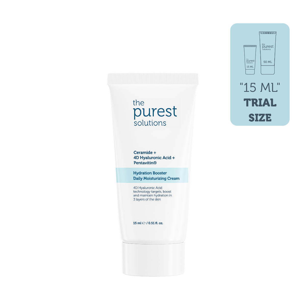 Hydration Booster Moisturizer 15ml — Travel Size