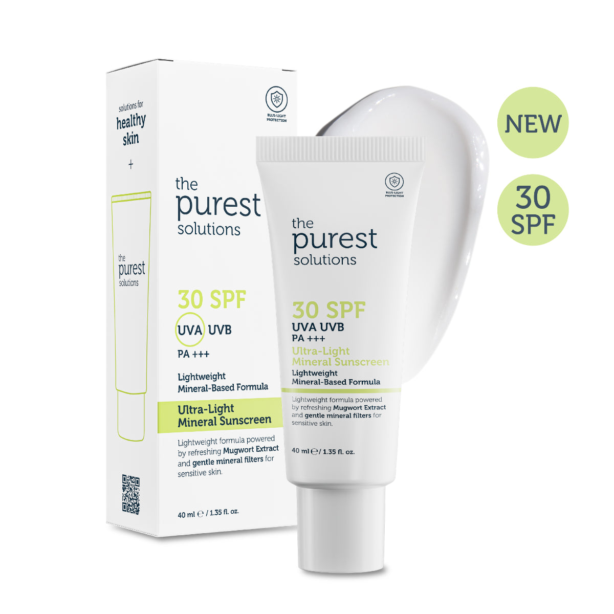 Mineral Filter Sunscreen Cream SPF 30, 40 ml
