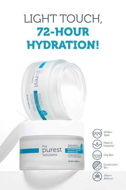 Oil Control Lightweight Balancing Daily Moisturizing Cream - 50ml