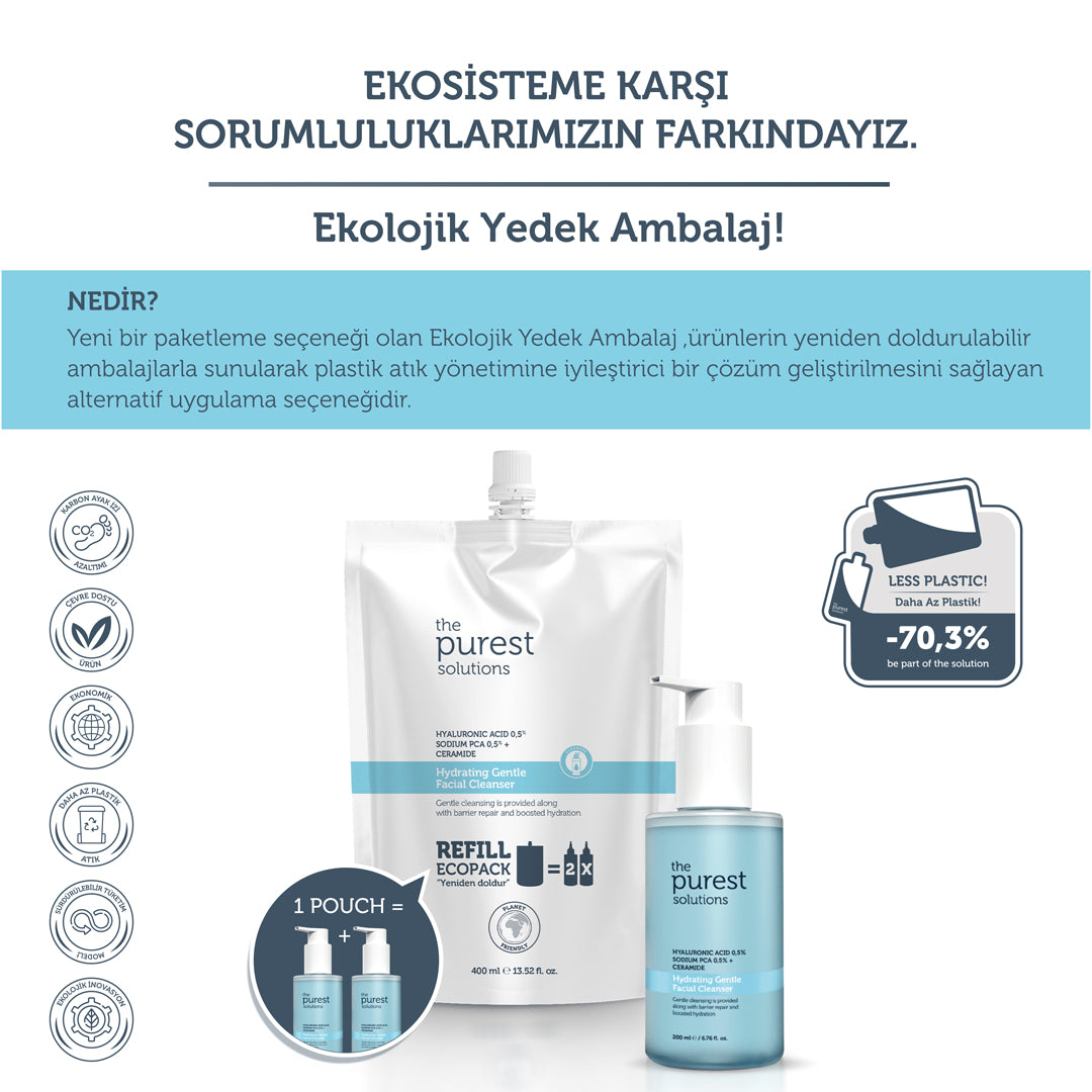 Hyaluronic Acid Facial Cleanser 400ml — Refill Pack