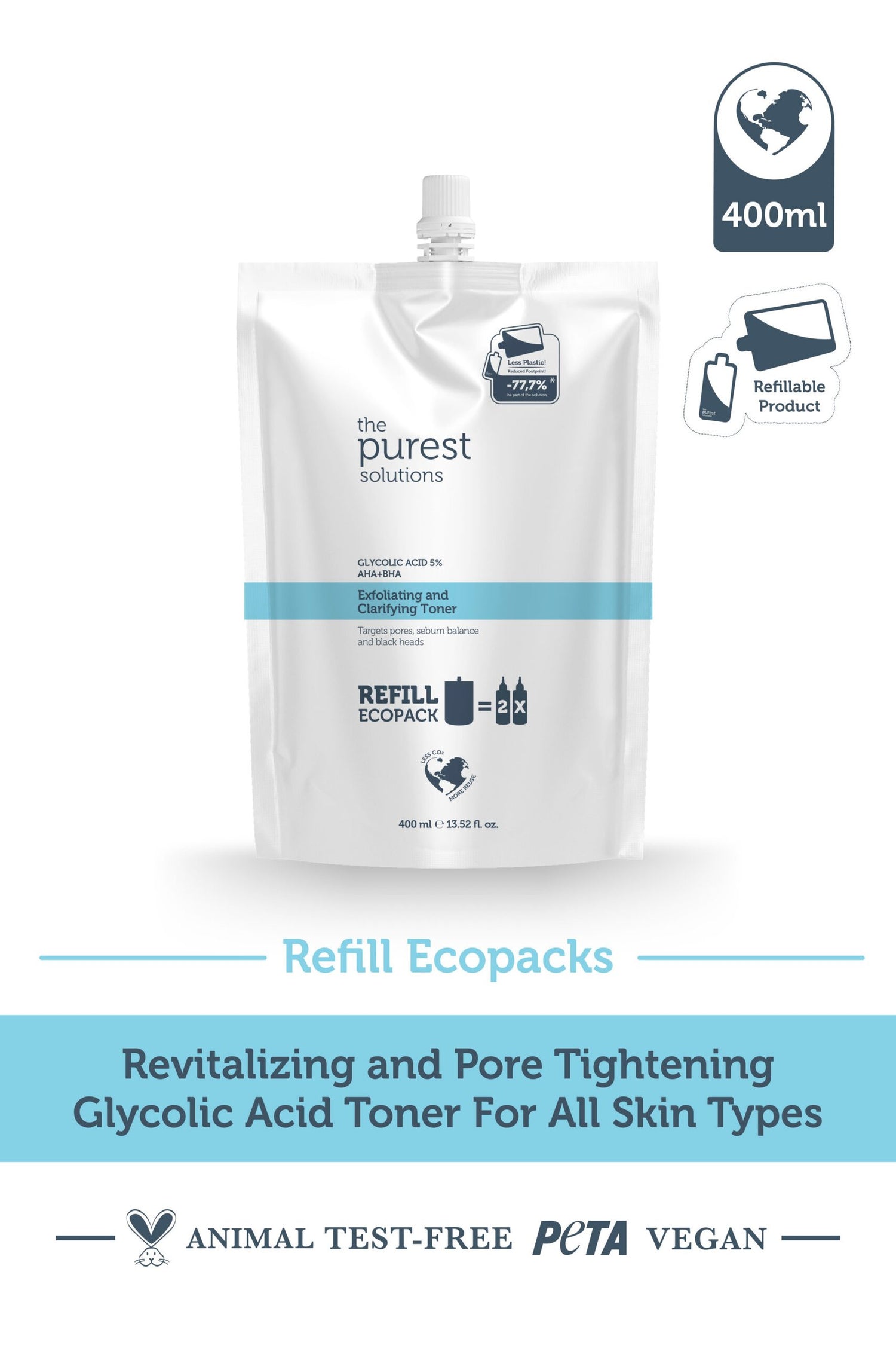 Exfoliating and Clarifying Toner - 400 ML