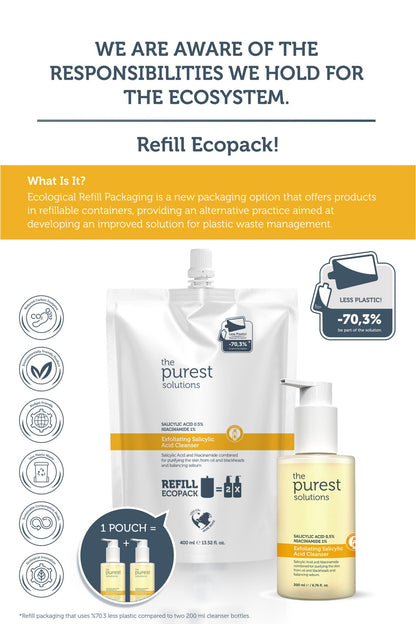 Exfoliating Salicylic Acid Cleanser- 400 ML