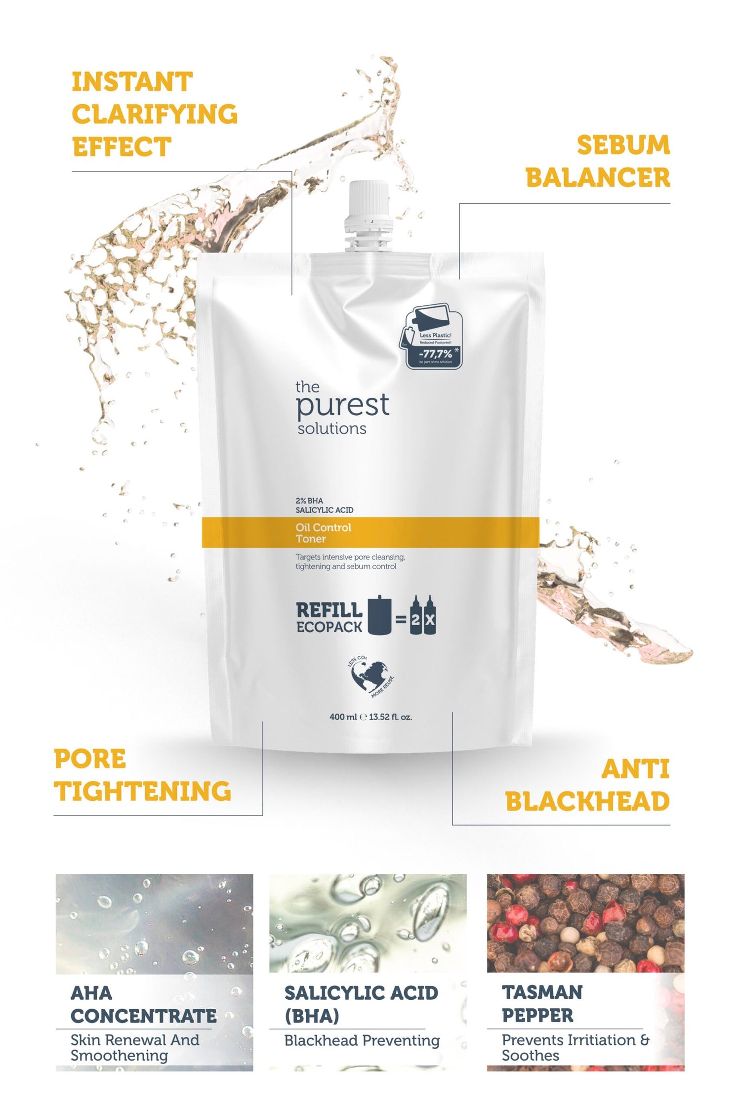 Oil Control Toner - 400 ML